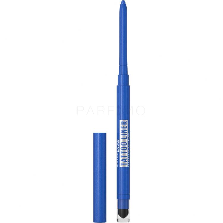 Maybelline Tattoo Liner Automatic Gel Pencil Creion de ochi pentru femei 0,73 g Nuanţă 070 Sleepless Saphire