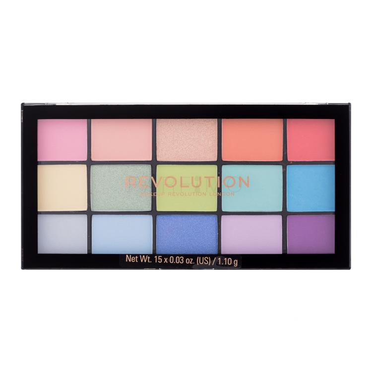 Makeup Revolution London Re-loaded Fard de pleoape pentru femei 16,5 g Nuanţă Sugar Pie