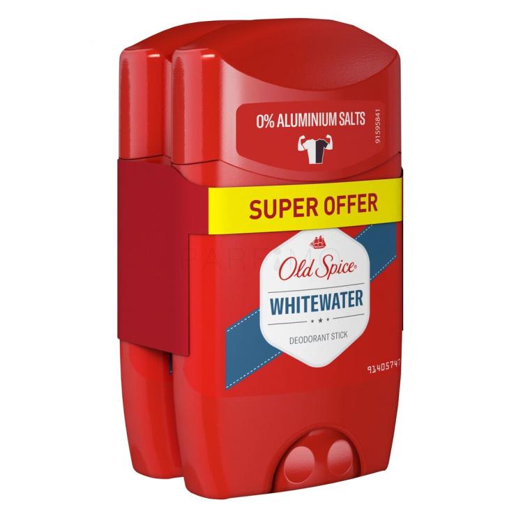 Old Spice Whitewater Deodorant pentru bărbați 2x50 ml