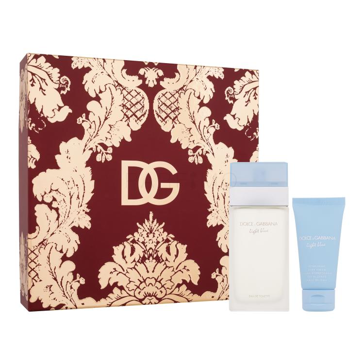 Dolce&amp;Gabbana Light Blue Set cadou Apă de toaletă 100 ml + loțune de corp 50 ml