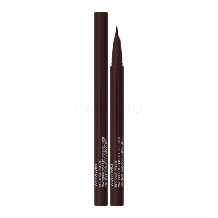 Wet n Wild Breakup Proof Waterproof Liquid Eyeliner Tuș de ochi pentru femei 0,9 ml Nuanţă Brown