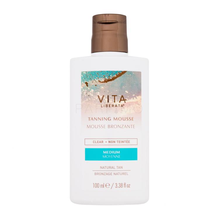 Vita Liberata Tanning Mousse Clear Autobronzant pentru femei 100 ml Nuanţă Medium