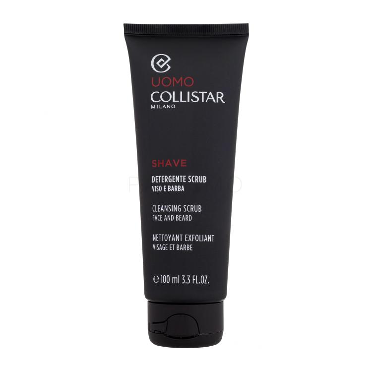 Collistar Uomo Cleansing Scrub Peeling pentru bărbați 100 ml