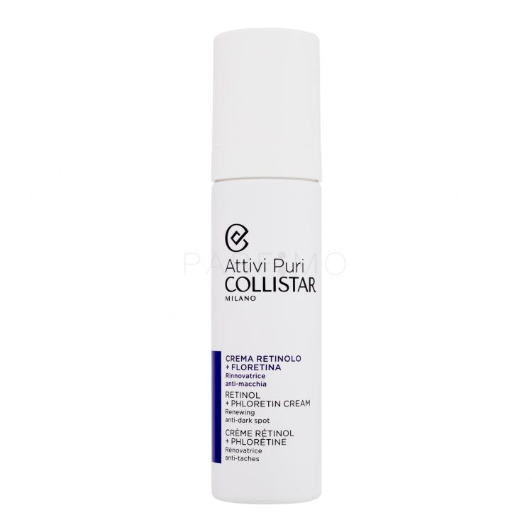 Collistar Pure Actives (Attivi Puri) Retinol + Phloretin Cream Cremă de zi pentru femei 50 ml