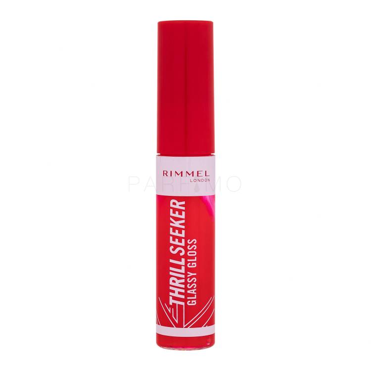 Rimmel London Thrill Seeker Glassy Gloss Luciu de buze pentru femei 11 ml Nuanţă 600 Berry Glace