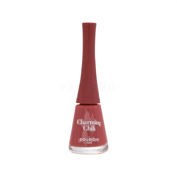 BOURJOIS Paris 1 Second Lac de unghii pentru femei 9 ml Nuanţă 49 Charming Chili