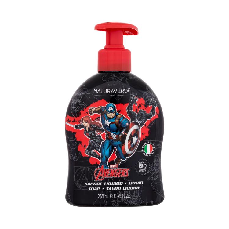 Naturaverde Avengers Liquid Soap Săpun lichid pentru copii 250 ml