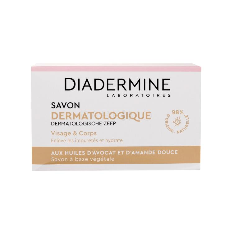 Diadermine Dermatological Bar Soap Săpun solid 100 g Cutie cu defect