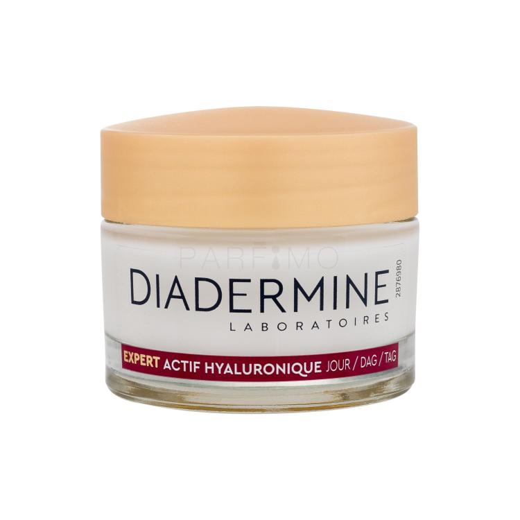 Diadermine Expert Actif Hyaluronique Day Cream Cremă de zi pentru femei 50 ml Cutie cu defect