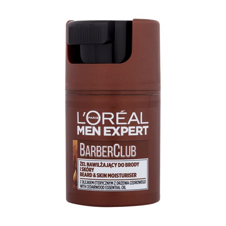 L&#039;Oréal Paris Men Expert Barber Club Beard &amp; Skin Moisturiser Balsam pentru barbă pentru bărbați 50 ml Cutie cu defect