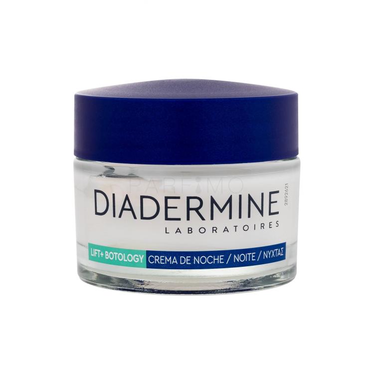 Diadermine Lift+ Botology Anti-Wrinkle Night Cream 30+ Cremă de noapte pentru femei 50 ml Cutie cu defect