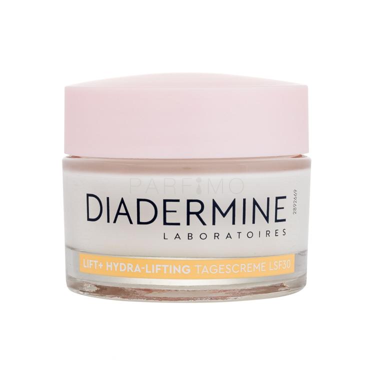 Diadermine Lift+ Hydra-Lifting Anti-Age Day Cream SPF30 Cremă de zi pentru femei 50 ml Cutie cu defect