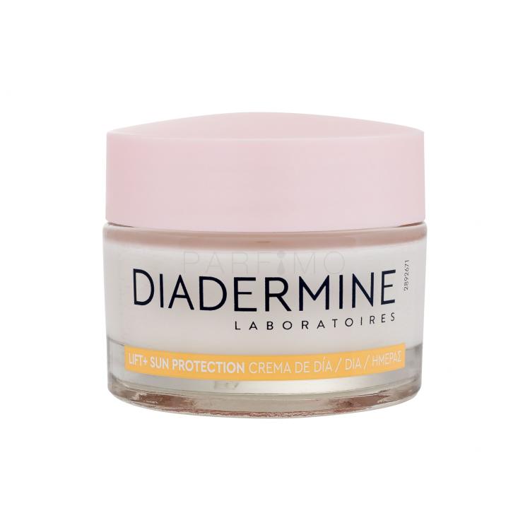 Diadermine Lift+ Sun Protection Anti-Age Day Cream SPF30 Cremă de zi pentru femei 50 ml Cutie cu defect