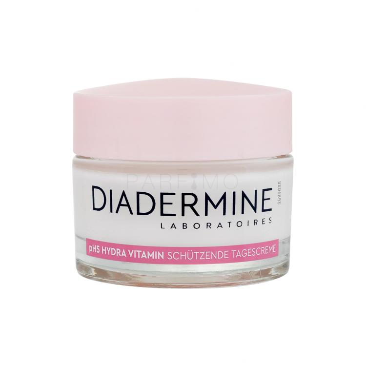 Diadermine pH5 Hydra Vitamin Day Cream Cremă de zi pentru femei 50 ml Cutie cu defect