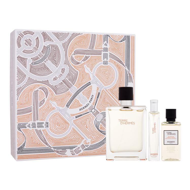 Hermes Terre d´Hermès Set cadou Apă de toaletă 100 ml + apă de toaletă 15 ml + gel de duș 40 ml