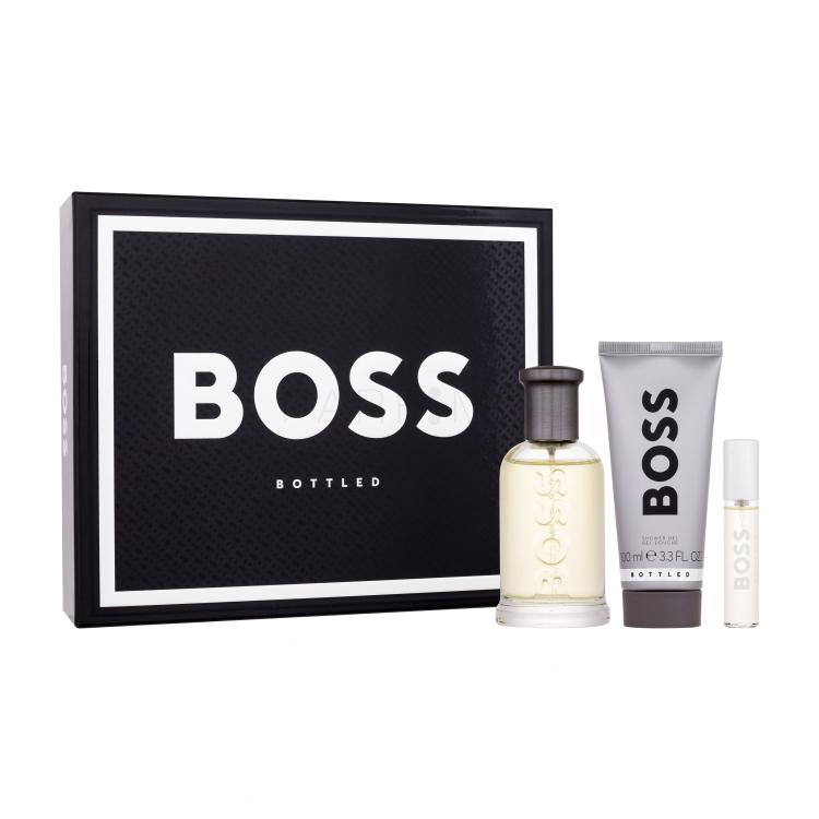 HUGO BOSS Boss Bottled SET1 Set cadou Apă de toaletă 100 ml + gel de duș 100 ml + apă de toaletă 10 ml