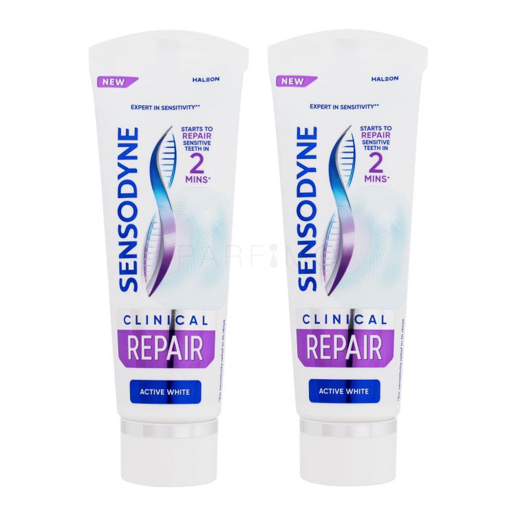 Sensodyne Clinical Repair Active White Duo Pastă de dinți Set