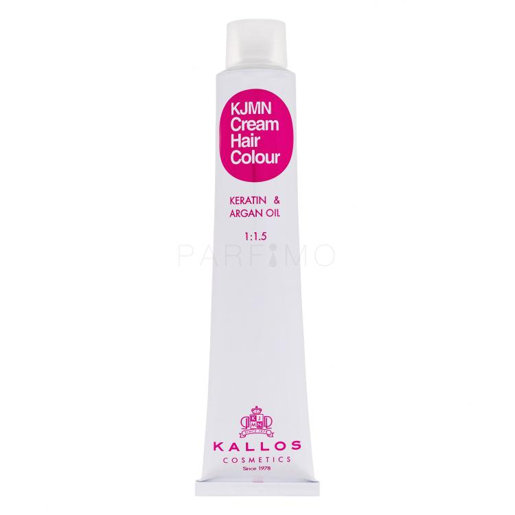 Kallos Cosmetics KJMN Cream Hair Colour Keratin &amp; Argan Oil Vopsea de păr pentru femei 100 ml Nuanţă 6.53 Chocolate