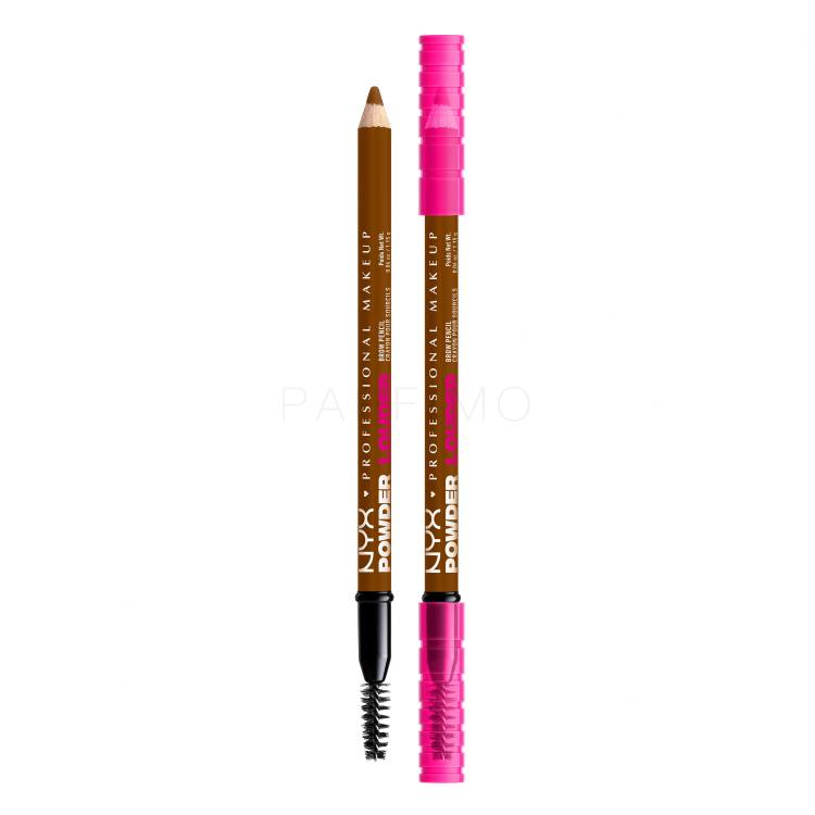 NYX Professional Makeup Powder Louder Brow Pencil Creion pentru femei 1,15 g Nuanţă 03 Auburn