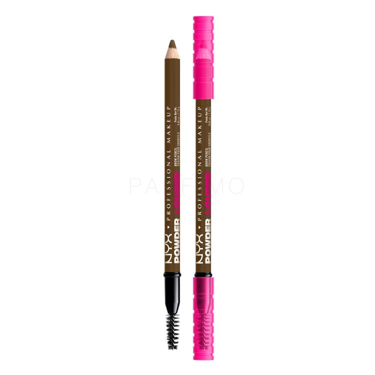 NYX Professional Makeup Powder Louder Brow Pencil Creion pentru femei 1,15 g Nuanţă 05 Soft Brown