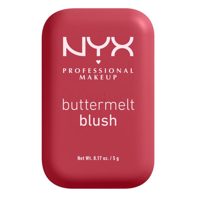 NYX Professional Makeup Buttermelt Blush Fard de obraz pentru femei 5 g Nuanţă 10 Back And Butta