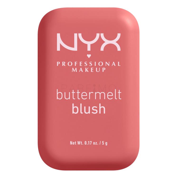 NYX Professional Makeup Buttermelt Blush Fard de obraz pentru femei 5 g Nuanţă 09 Feeling Butta