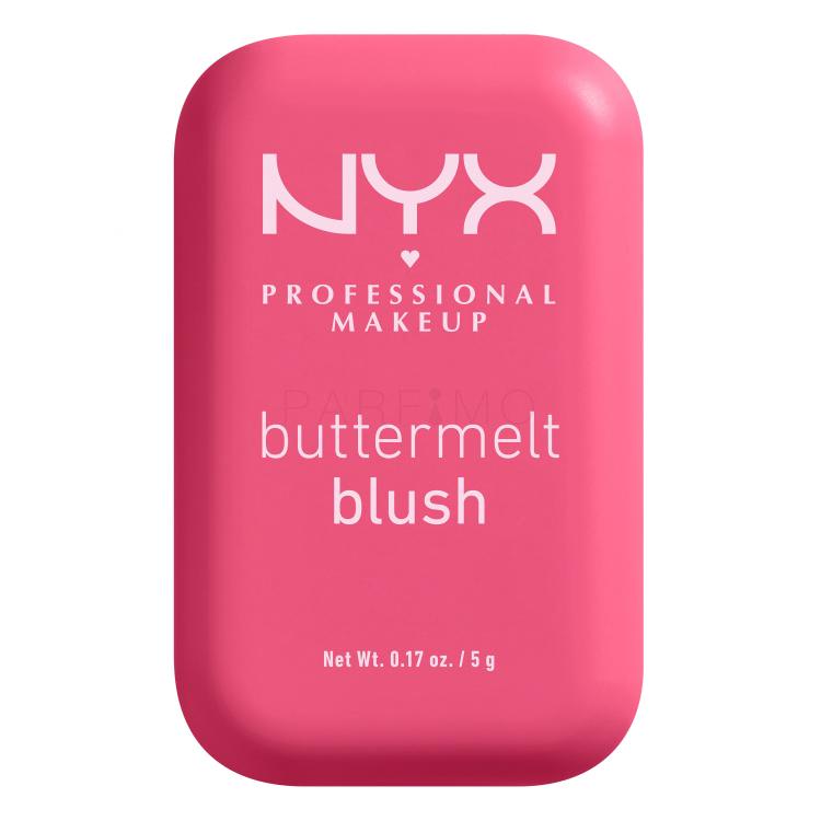 NYX Professional Makeup Buttermelt Blush Fard de obraz pentru femei 5 g Nuanţă 08 Getting Butta