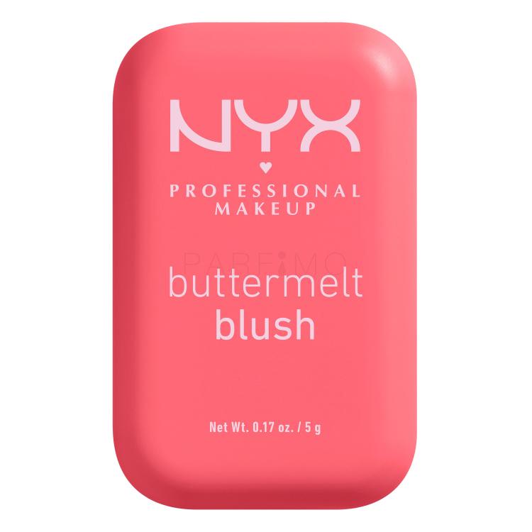 NYX Professional Makeup Buttermelt Blush Fard de obraz pentru femei 5 g Nuanţă 04 You Know Butta