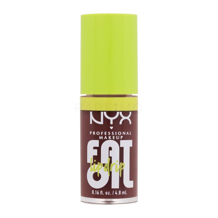 NYX Professional Makeup Fat Oil Lip Drip Ulei de buze pentru femei 4,8 ml Nuanţă 14 Inside Scoop