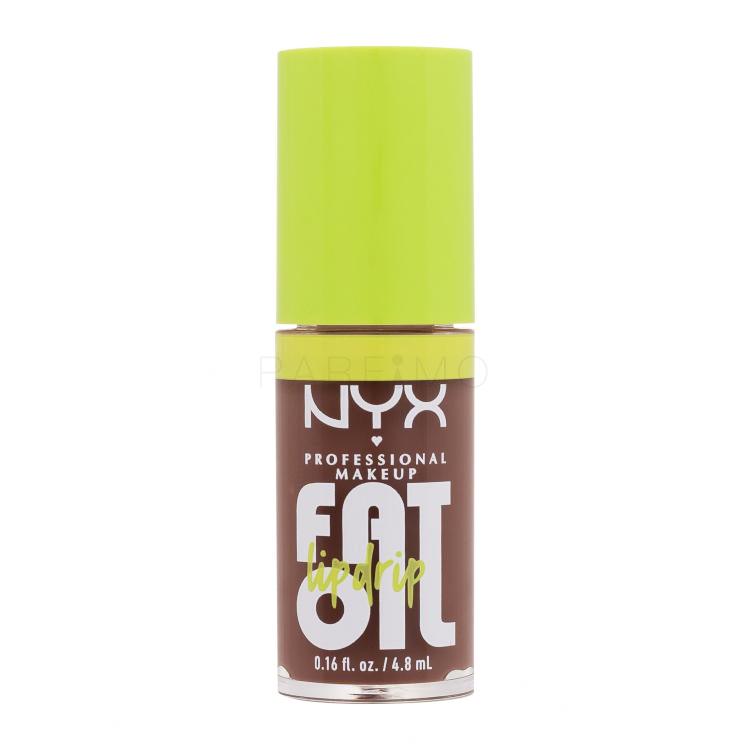 NYX Professional Makeup Fat Oil Lip Drip Ulei de buze pentru femei 4,8 ml Nuanţă 11 Livin The Cream