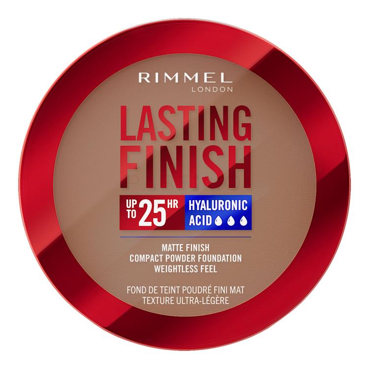 Rimmel London Lasting Finish 25H Compact Powder Foundation SPF20 Fond de ten pentru femei 7 g Nuanţă 012 Cinnamon