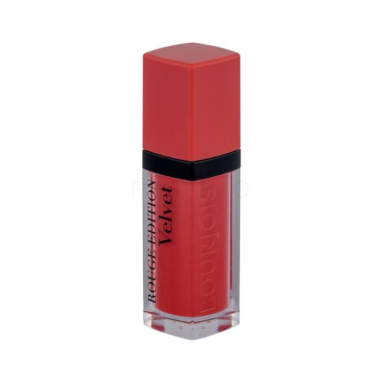 BOURJOIS Paris Rouge Edition Velvet Ruj de buze pentru femei 7,7 ml Nuanţă 04 Peach Club Ambalaj deteriorat