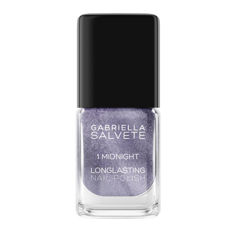 Gabriella Salvete Over The Moon Longlasting Nail Polish Lac de unghii pentru femei 11 ml Nuanţă 1 Midnight