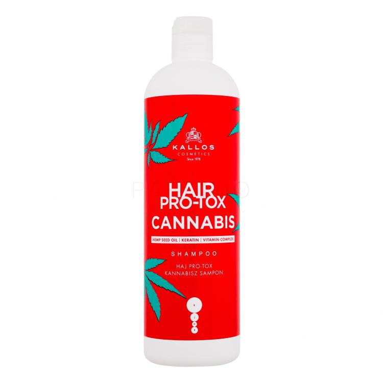 Kallos Cosmetics Hair Pro-Tox Cannabis Șampon pentru femei 500 ml