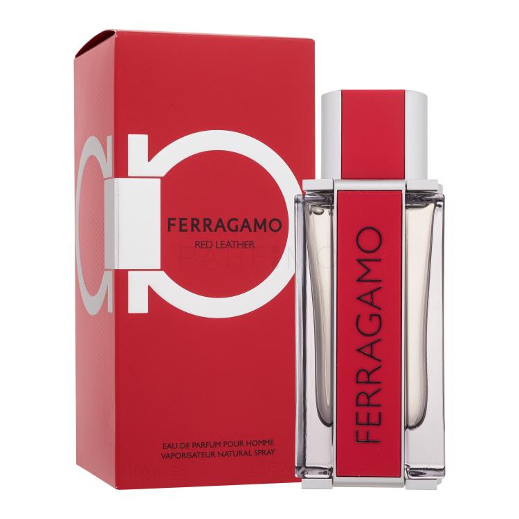 Ferragamo Ferragamo Red Leather Apă de parfum pentru bărbați 100 ml