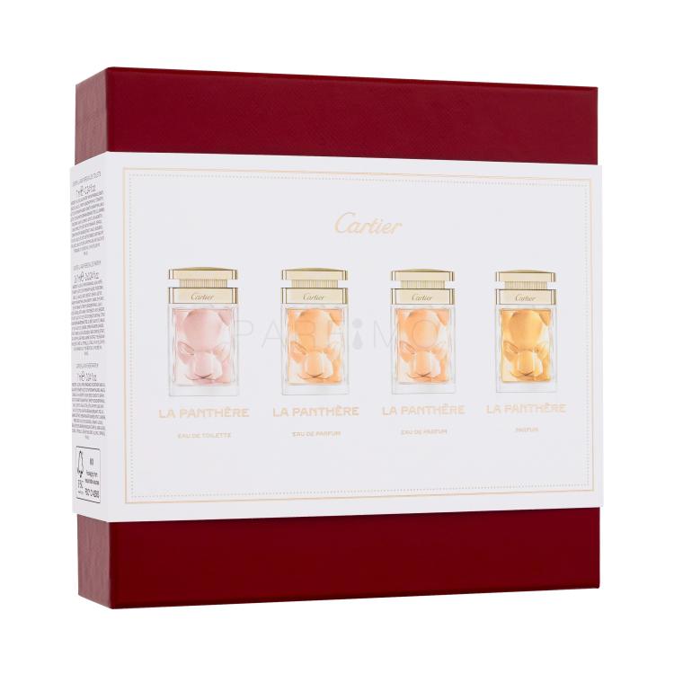 Cartier La Panthère Set cadou Apă de parfum 2 x 7 ml + parfum 7 ml + apă de toaletă 7 ml