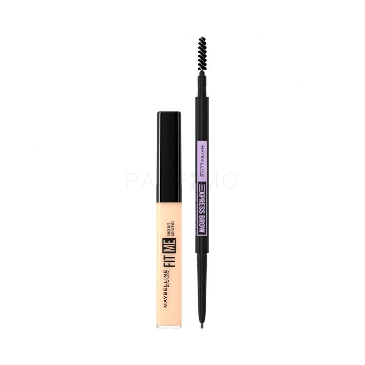 Set Anticearcăn Maybelline Fit Me! + Creion Maybelline Express Brow Ultra Slim