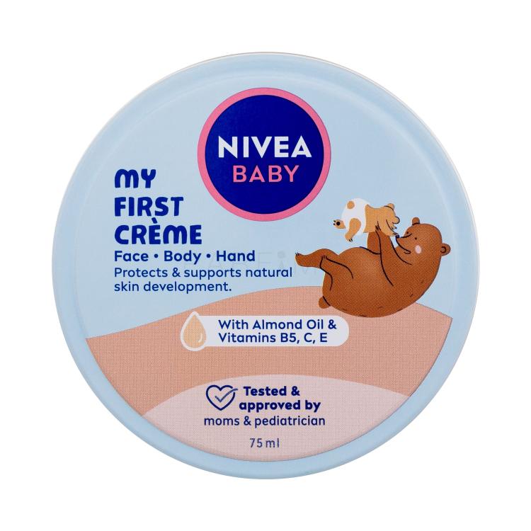 Nivea Baby My First Crème Cremă de corp pentru copii 75 ml