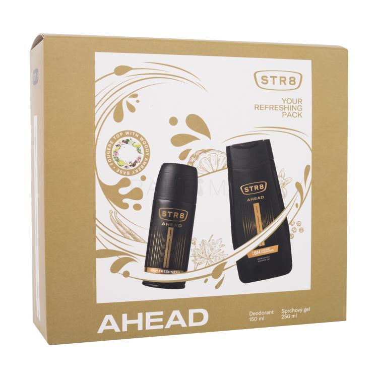 STR8 Ahead Set cadou Deodorant 150 ml + gel de duș 250 ml