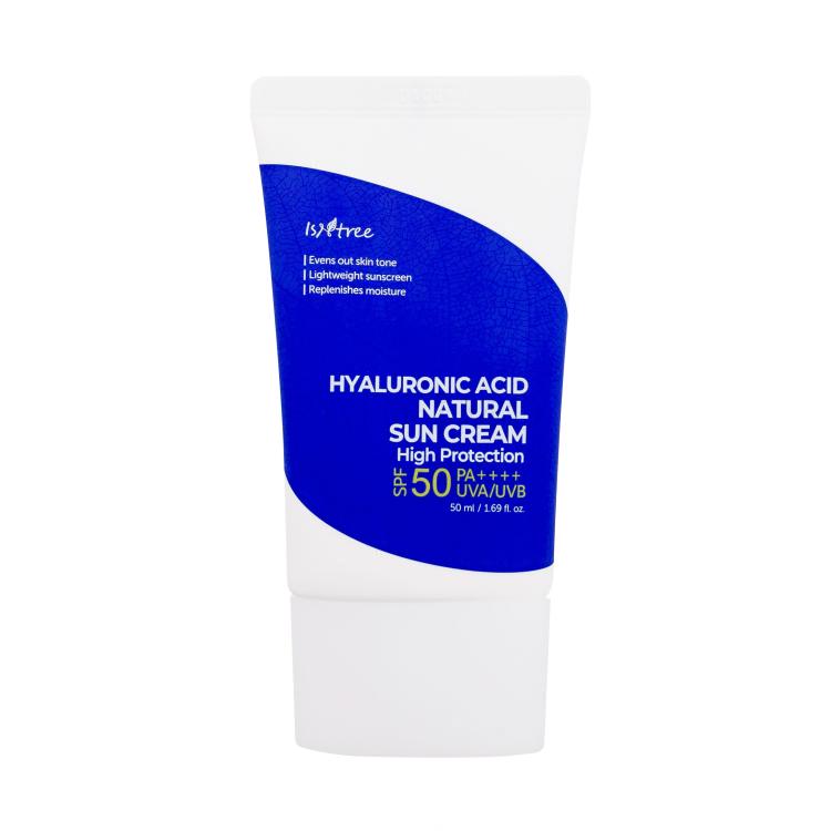 Isntree Hyaluronic Acid Natural Sun Cream SPF50+ Pentru ten pentru femei 50 ml