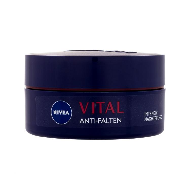 Nivea Vital Anti-Wrinkle Intensive Night Care Cremă de noapte pentru femei 50 ml