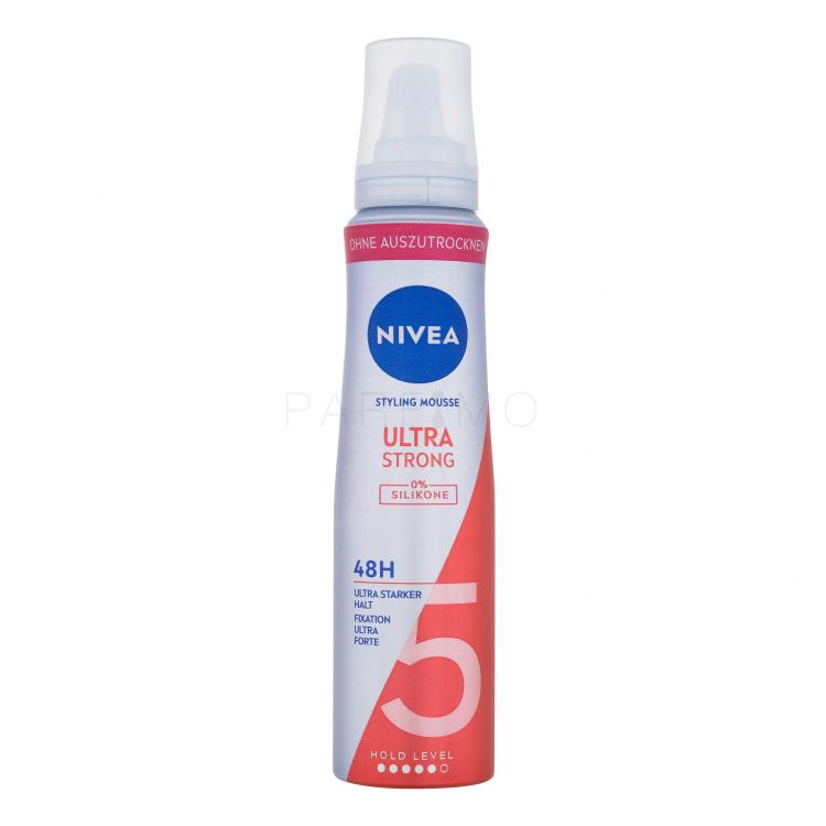 Nivea Ultra Strong Styling Mousse Spumă de păr pentru femei 150 ml