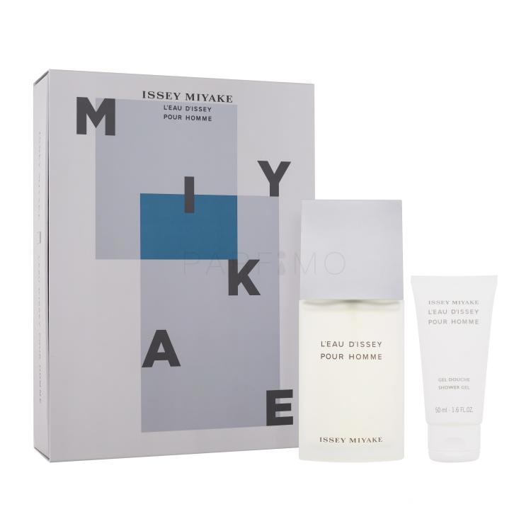 Issey Miyake L&#039;Eau D&#039;Issey Pour Homme SET4 Set cadou Apă de toaletă 75 ml + gel de duș 50 ml