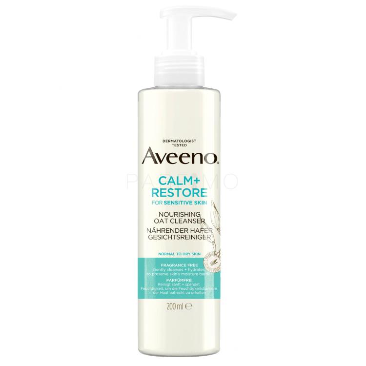 Aveeno Calm + Restore Nourishing Oat Cleanser Cremă demachiantă 200 ml