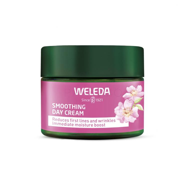 Weleda Wild Rose &amp; White Tea Smoothing Day Cream Cremă de zi pentru femei 40 ml