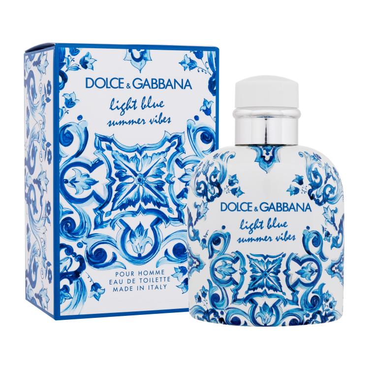 Dolce&amp;Gabbana Light Blue Summer Vibes Apă de toaletă pentru bărbați 125 ml