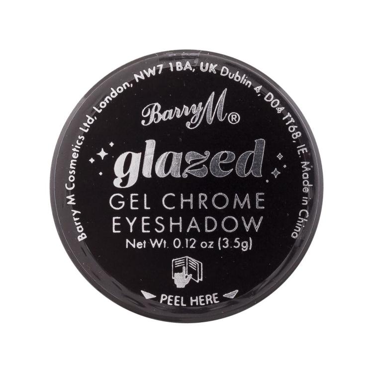 Barry M Glazed Gel Chrome Eyeshadow Fard de pleoape pentru femei 3,5 g Nuanţă So Enticing