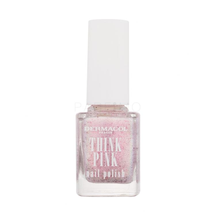 Dermacol Think Pink Nail Polish Lac de unghii pentru femei 12 ml Nuanţă 01