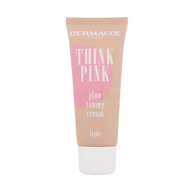 Dermacol Think Pink Glow Toning Cream Cremă BB pentru femei 30 ml Nuanţă 1 Light