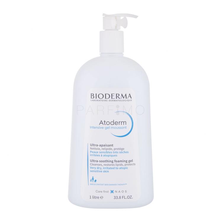 BIODERMA Atoderm Intensive Ultra-Soothing Foaming Gel Gel de duș 1000 ml Sticla cu defect